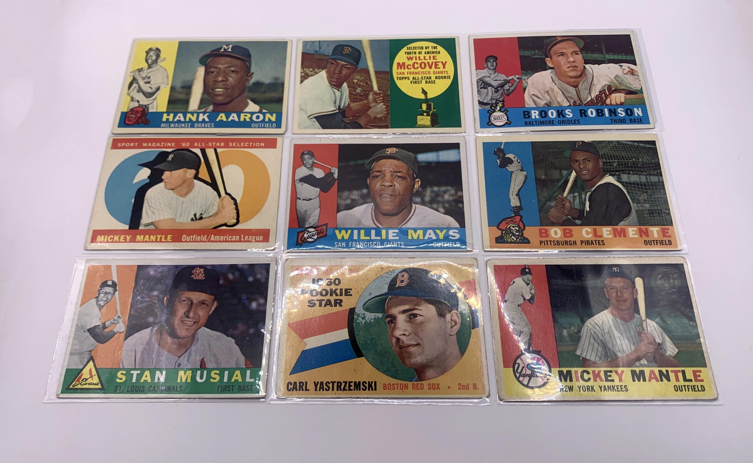 1960 Topps Baseball Cards