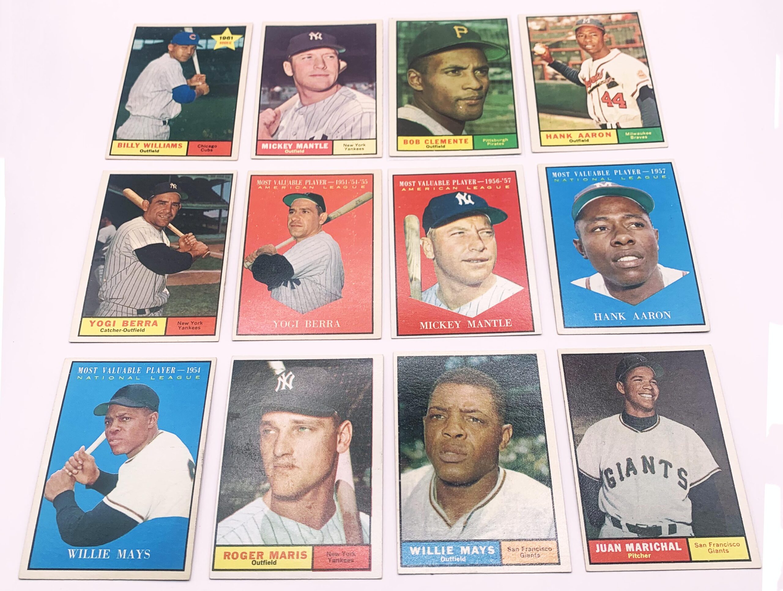 1961 Topps Baseball Cards