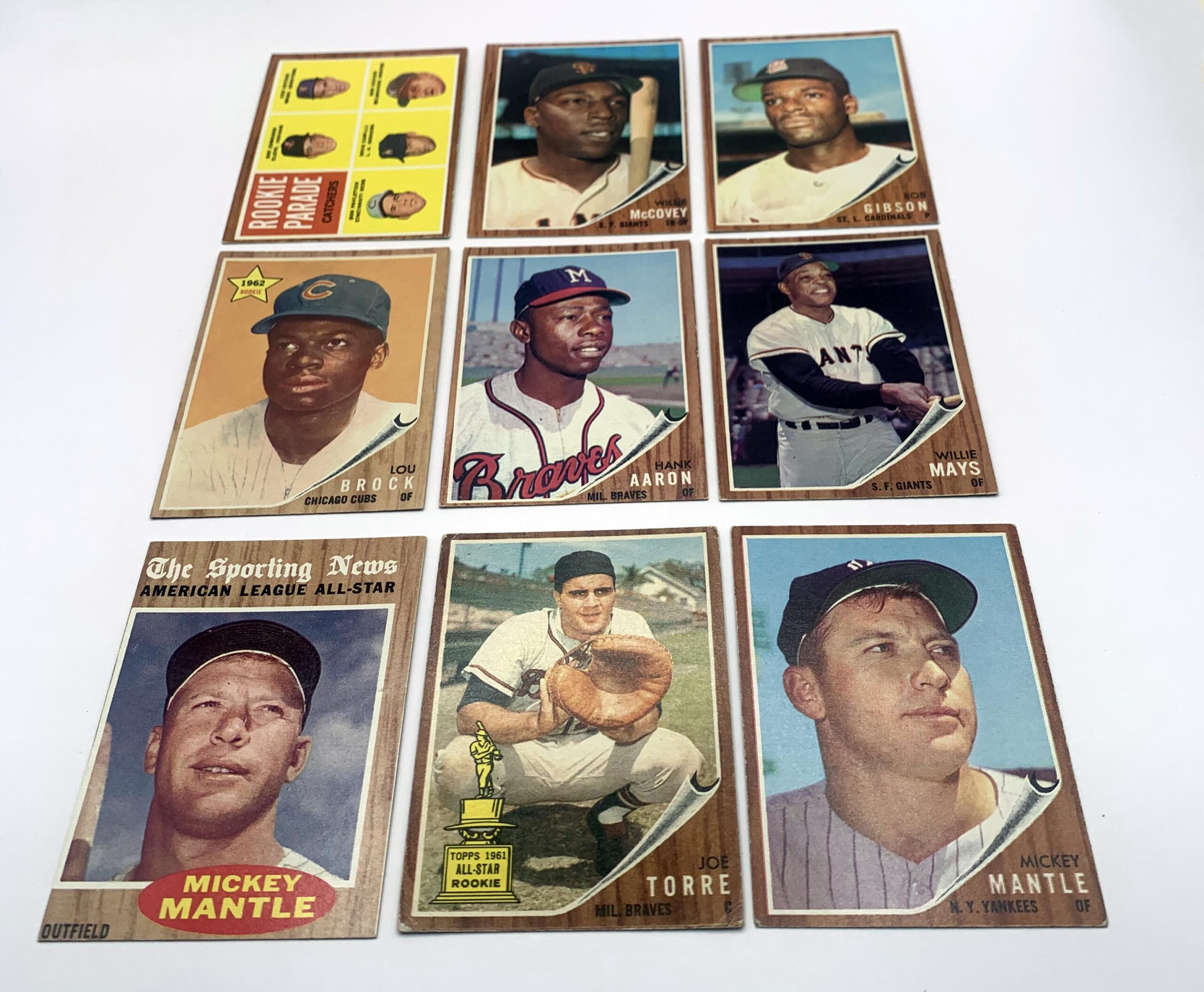 1962 Topps Baseball Cards