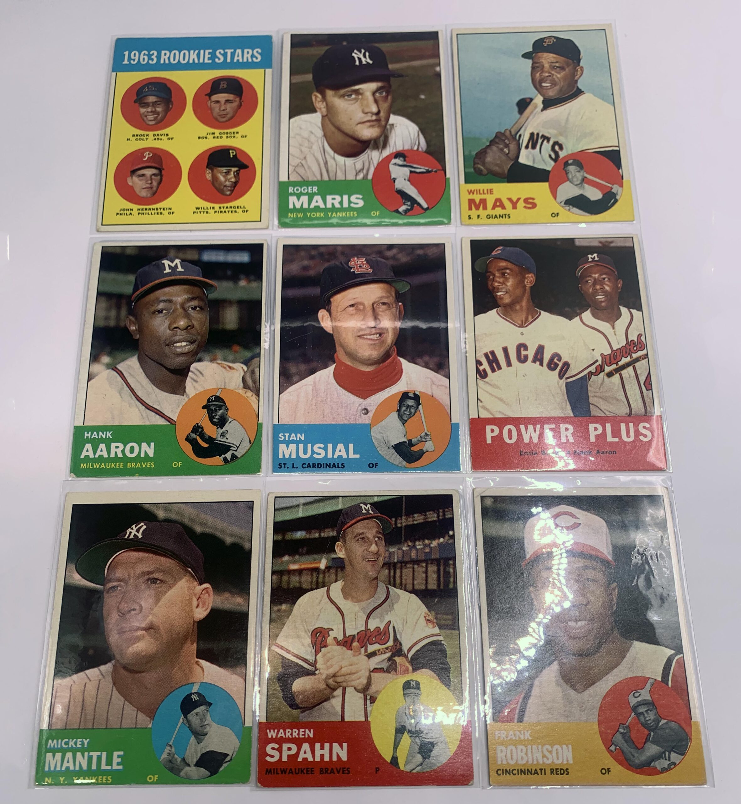 1963 Topps Baseball Cards