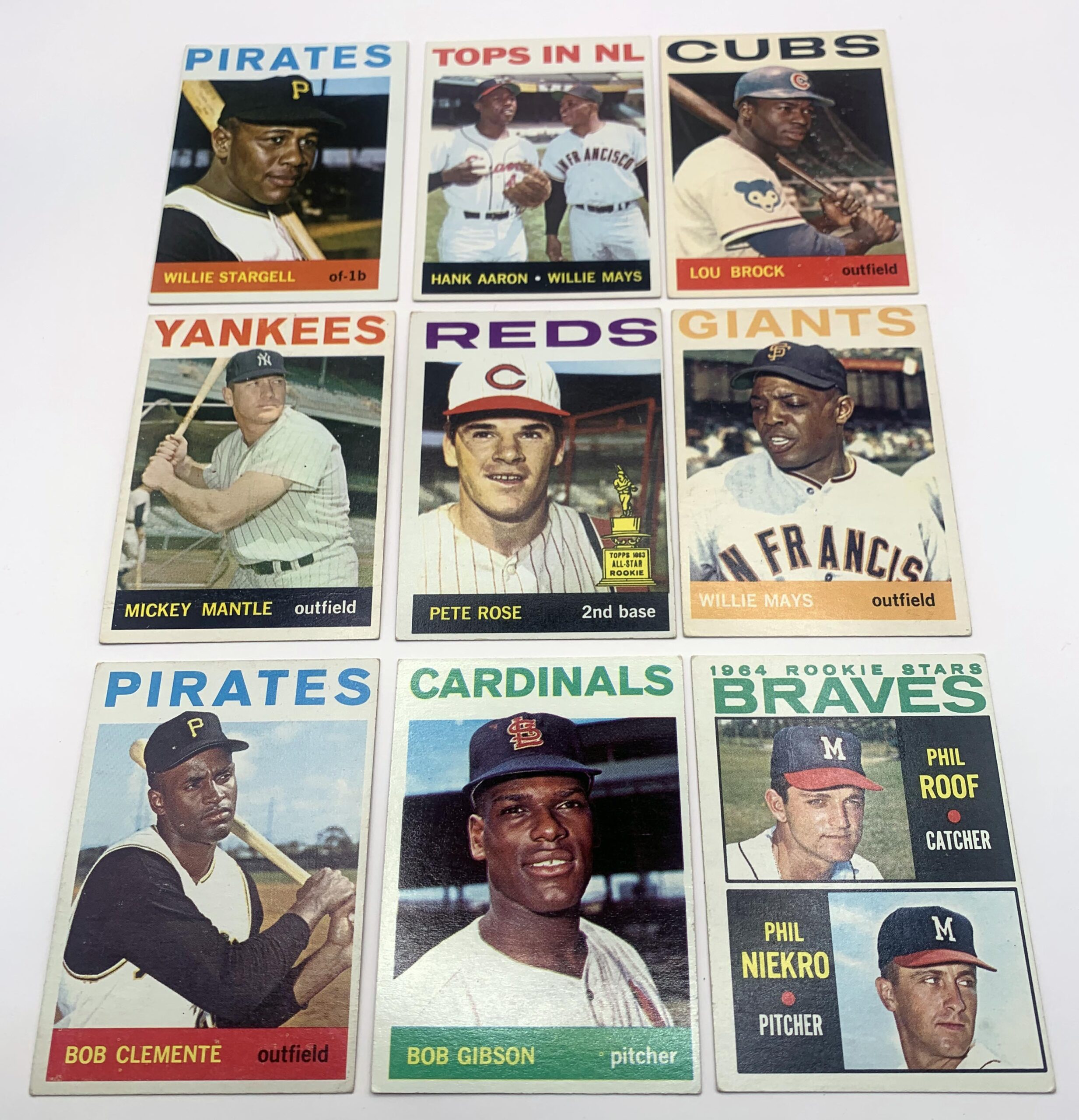 1964 Topps Baseball Cards
