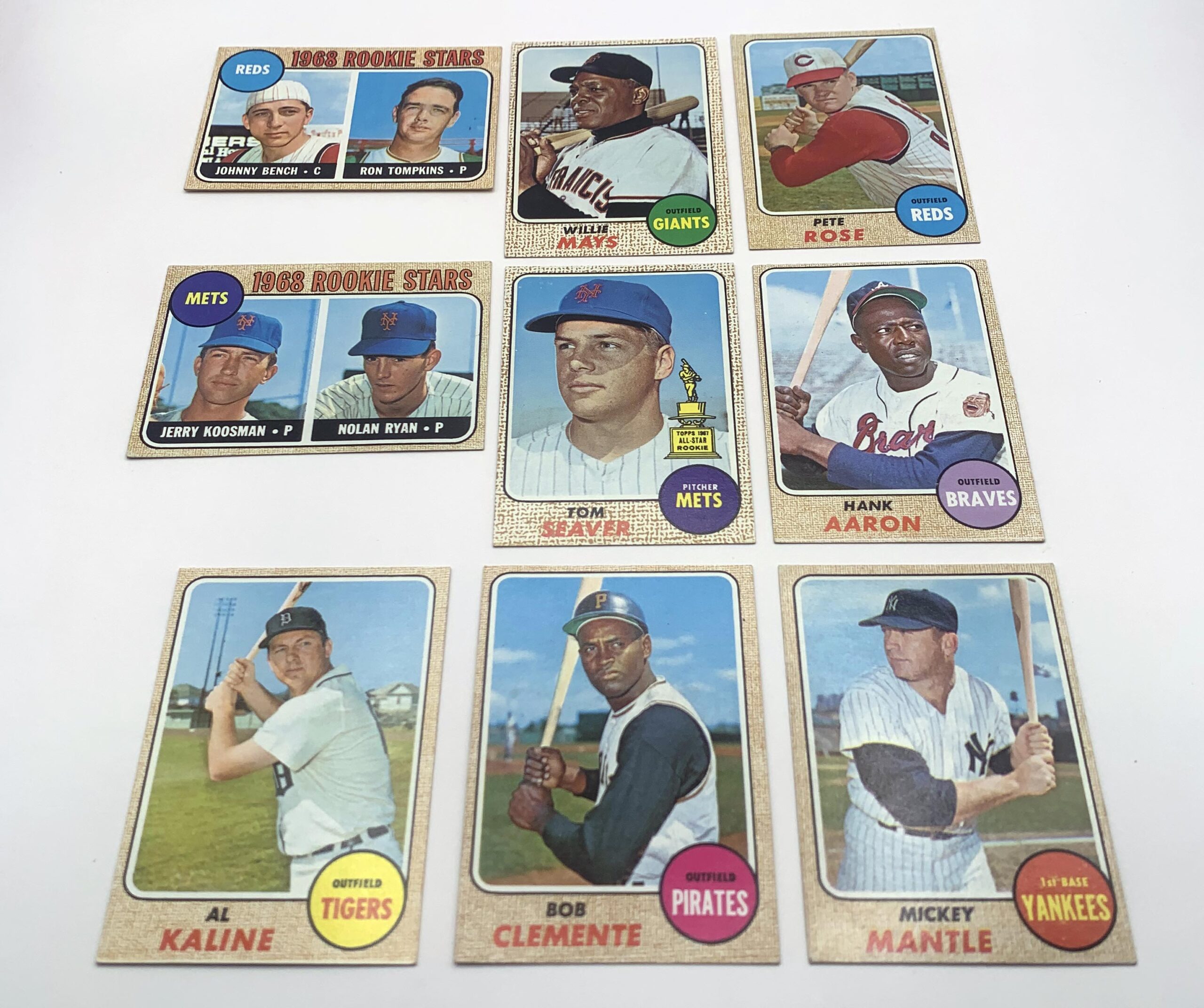1968 Topps Baseball Cards