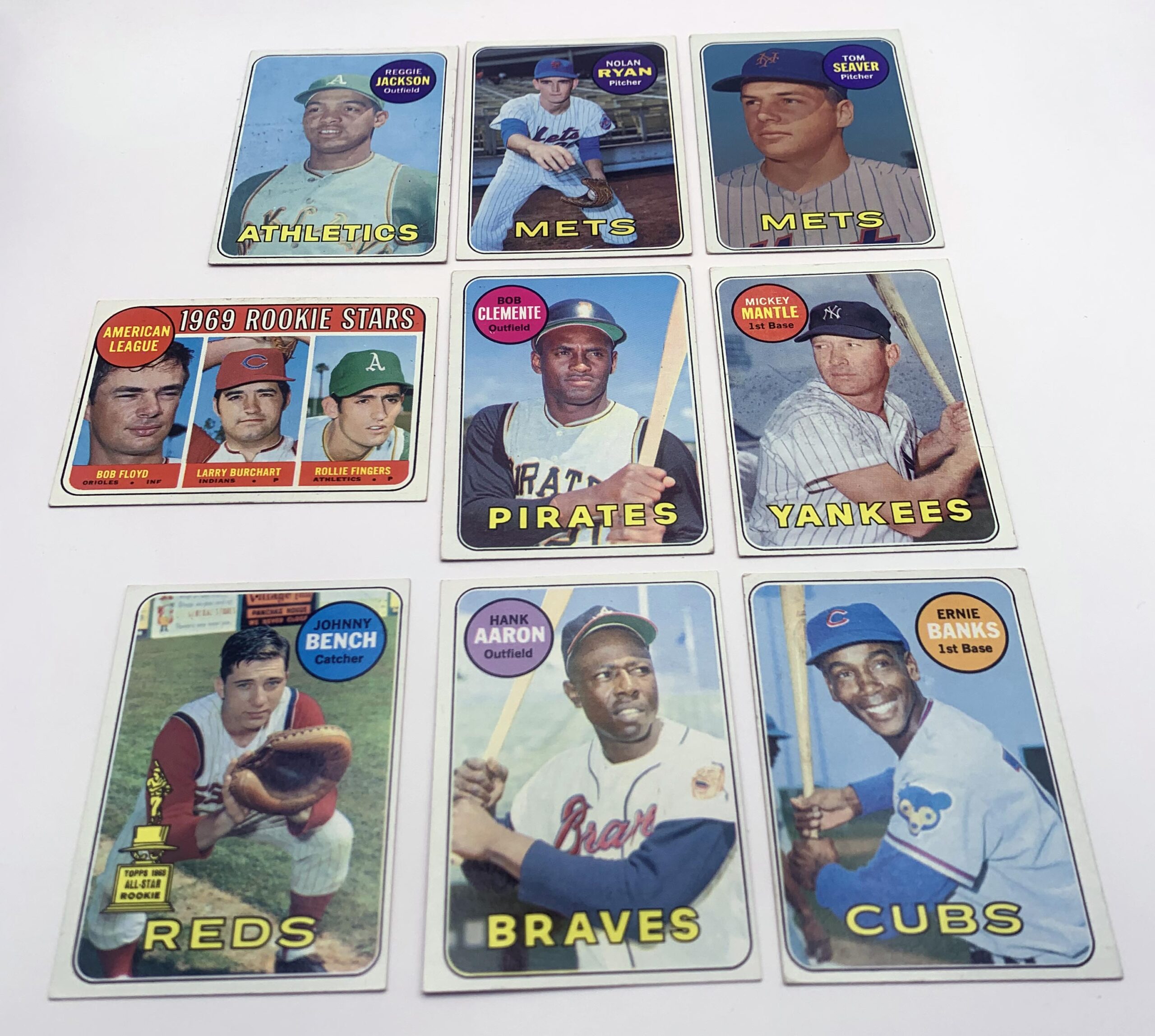 1969 Topps Baseball Cards