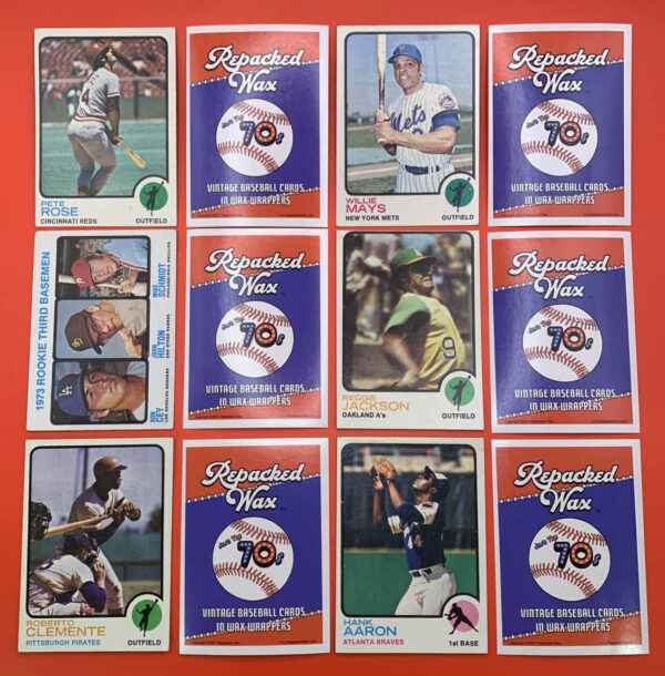 Repacked Wax 1973 Topps Just the 70s Baseball Cards