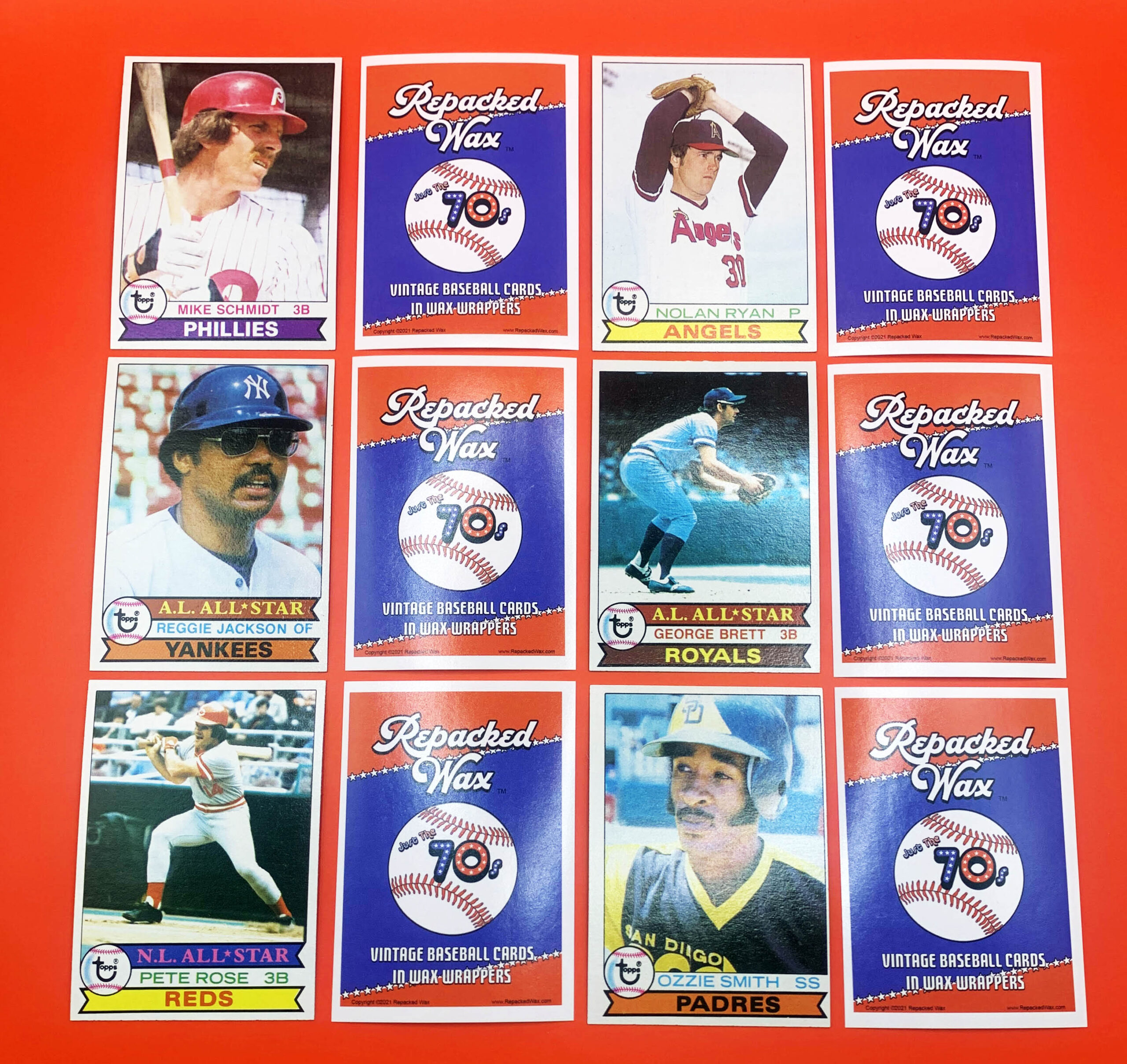 Repacked Wax Just the 70s baseball cards 1979 Topps