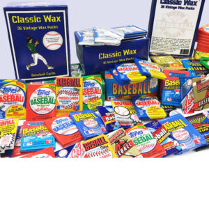 Classic Wax 36-Count Box of Vintage Baseball Wax Packs